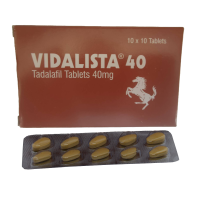 Generikus Cialis: Vidalista 40 (Tadalafil 40mg)