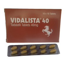 Generikus Cialis: Vidalista 40 (Tadalafil 40mg)